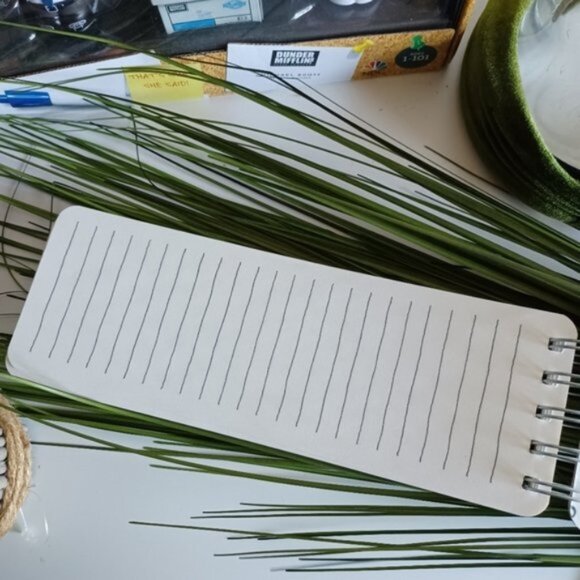 Rae Dunn "LIST" Notepad | Spiral 150 Sheets | Minimalist Stationery - Picture 2 of 4